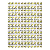 Nappe Happy Bee Day Anniversaire Anniversaire fête Bumbl (Devant)