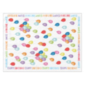 Nappe Happy Birthday Balloons Editable Cloth (Devant (Horizontal))