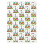 Nappe Happy Birthday Twin Tablecloth Confetti Cupcake  (Devant)
