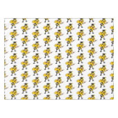 Nappe Happy cartoon bee graduation (Devant (Horizontal))