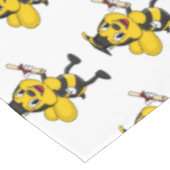 Nappe Happy cartoon bee graduation (Angle)
