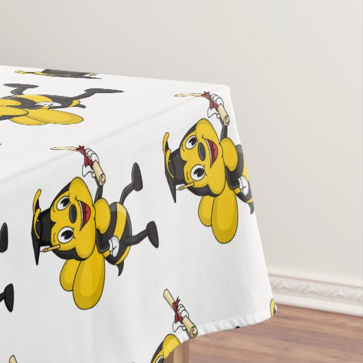 Nappe Happy cartoon bee graduation (In Situ)