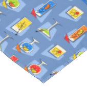 Nappe Happy Hour Retro Hawaiian Tropical Boissons (Angle)