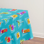 Nappe Happy Hour Retro Hawaiian Tropical Boissons (In Situ)