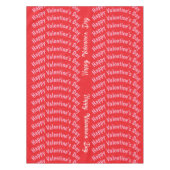 Nappe Happy Valentine's Day Tablecloth Red (Devant)