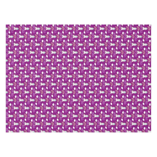 Nappe Happy Vibes Awesome Rainbow & Unicorn (Devant (Horizontal))
