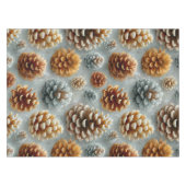 Nappe Harmonie des Pinecones d'hiver (Devant (Horizontal))
