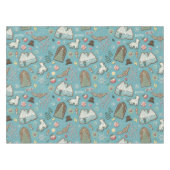 Nappe HARRY POTTER™ HOGWARTS™ Motif de cookies de Noël (Devant (Horizontal))