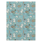 Nappe HARRY POTTER™ HOGWARTS™ Motif de cookies de Noël (Devant)