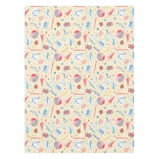 Nappe HARRY POTTER™ Motif de fête d'anniversaire (Devant)