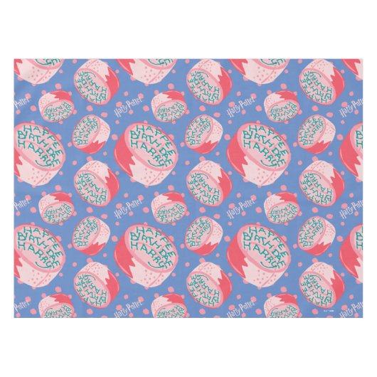 Nappe HARRY POTTER™ Motif de gâteau d'anniversaire (Devant (Horizontal))