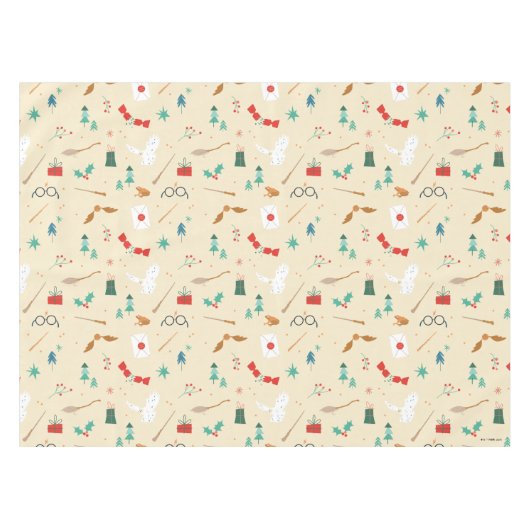 Nappe Harry Potter | Motif d'icône de vacances (Devant (Horizontal))