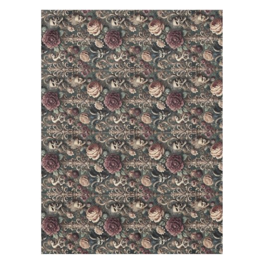 Nappe Haunted Harmonics - Gothique Grand Motif (Devant)