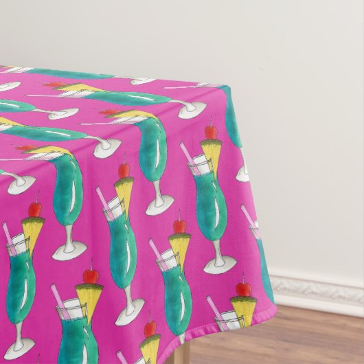 Nappe Hawaii Blue Hawaiian Tiki Bar Cocktail Boisson Mix (In Situ)