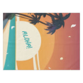 Nappe Hawaiian/Aloha/Tropical/plage (Devant (Horizontal))