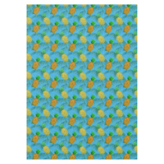 Nappe Hawaiian Pineappy Navy Blue (Devant)