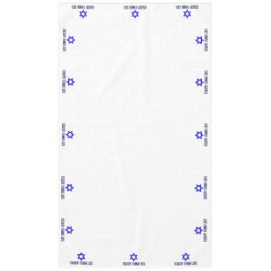 Nappe Hébreu Bonne Étoile De Pâque De David (XL)