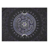 Nappe Hecate Wheel Orament avec Améthyste et Argent (Devant (Horizontal))