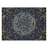 Nappe Hécate Wheel Orament Marble and Gold (Devant (Horizontal))