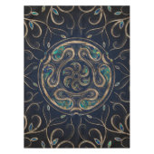 Nappe Hécate Wheel Orament Marble and Gold (Devant)