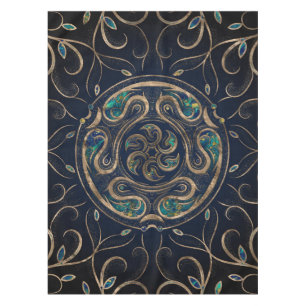 Nappe Hécate Wheel Orament Marble and Gold