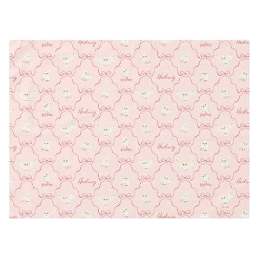 Nappe Hedwig Pink Ribbon Pattern (Devant (Horizontal))