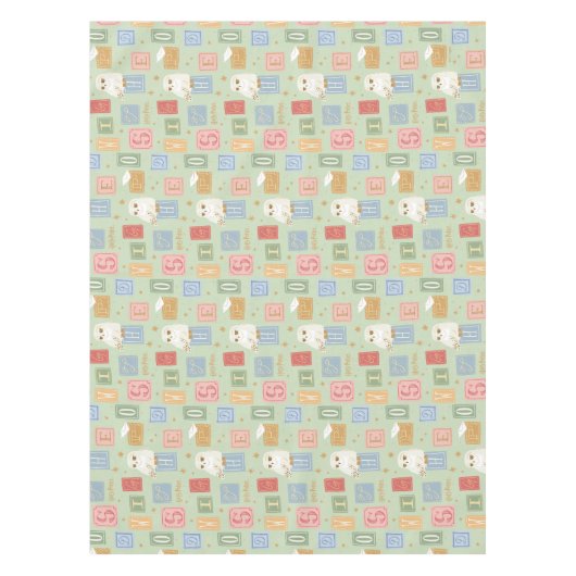 Nappe Hedwig Post Letter Block Pattern (Devant)
