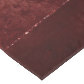 Nappe Henné Romance | Red Satiny Grunge Damask (Angle)