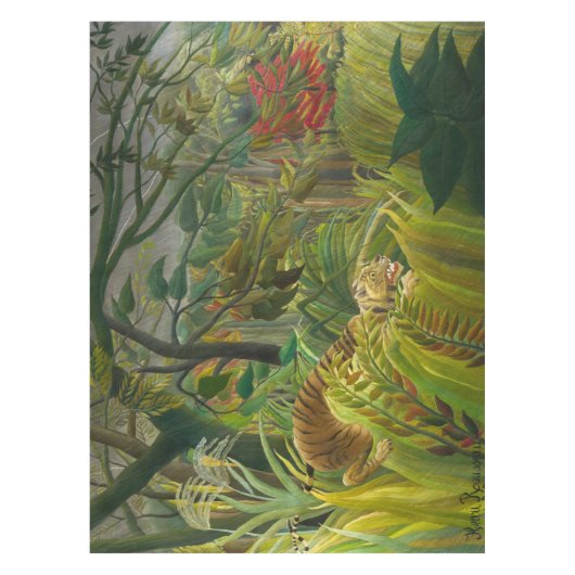 Nappe Henri Rousseau - Surpris ! (Devant)