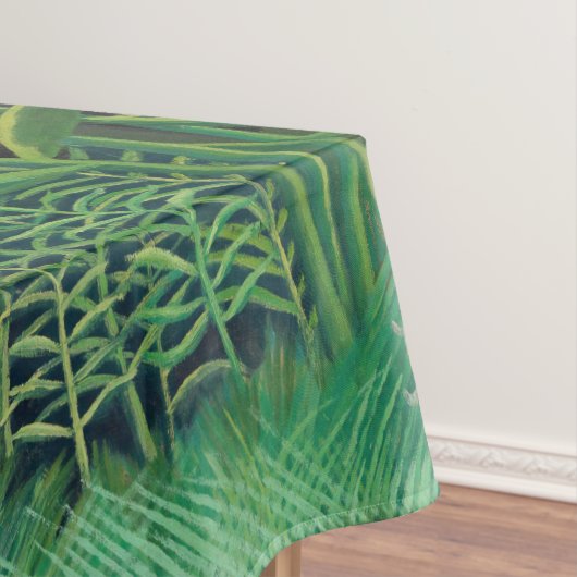 Nappe Henri Rousseau - Une femme marche dans une forêt e (In Situ)