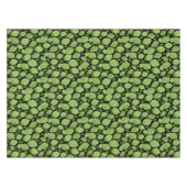 Nappe Herbe de Basil Vert Motif Botanique (Devant (Horizontal))