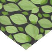 Nappe Herbe de Basil Vert Motif Botanique (Angle)