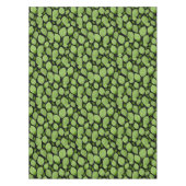 Nappe Herbe de Basil Vert Motif Botanique (Devant)