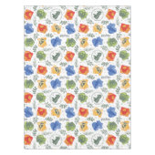 Nappe Hérbologie magique HOGWARTS™ Maisons Motif (Devant)