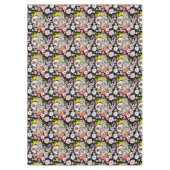 Nappe Hérisson Fleurs mignonnes (Devant)