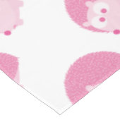 Nappe Hérisson rose mignon (Angle)