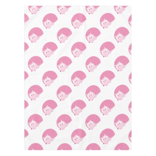 Nappe Hérisson rose mignon (Devant)
