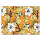 Nappe Heure du printemps en jaune (Devant (Horizontal))
