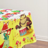 Nappe Heureux amis de la forêt d'anniversaire (In Situ)