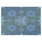 Nappe Hexa triangles yantra pétales inscription (Devant (Horizontal))