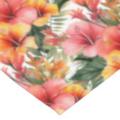 Nappe Hibiscus des fleurs tropicales (Angle)