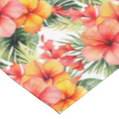 Nappe Hibiscus des fleurs tropicales (Angle)