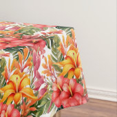 Nappe Hibiscus des fleurs tropicales (In Situ)