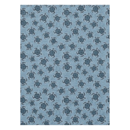 Nappe Hibiscus d'Uhane Honu Tortue hawaïenne Batik (Devant)