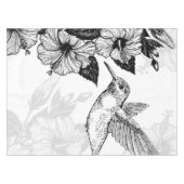 Nappe Hibiscus et colibri (Devant (Horizontal))