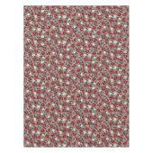 Nappe Hibiscus et Plumeria - Maroon (Devant)