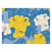 Nappe Hibiscus fleurs et feuilles (Devant (Horizontal))