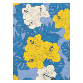 Nappe Hibiscus fleurs et feuilles (Devant)