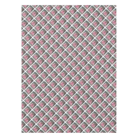 NAPPE HIBISCUS ROSE TROPICAL (Devant)