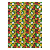 Nappe Hibiscus vert rouge (Devant)